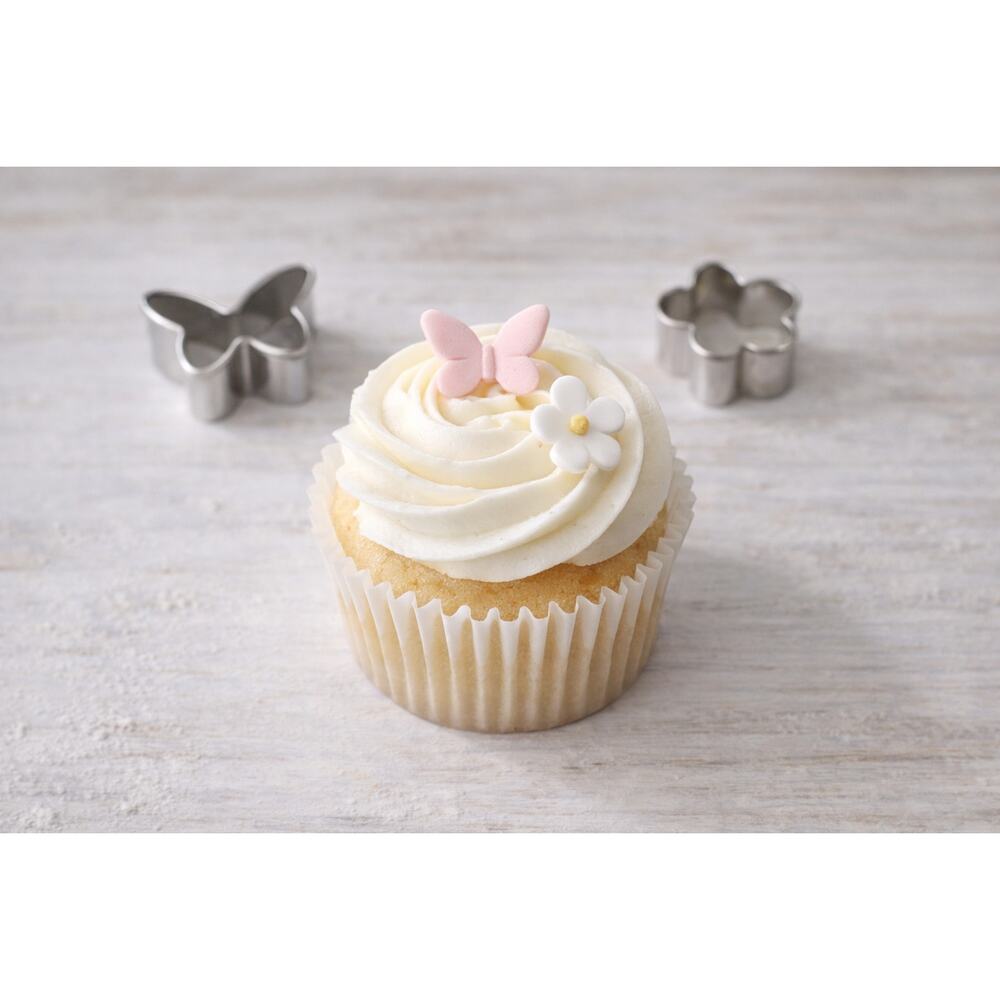 Mini Stainless Fondant Cutter Set w/ Tin – Cake Decorating Tools